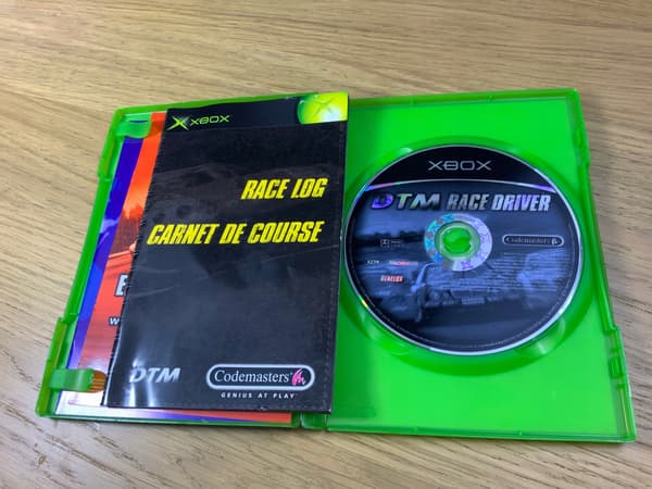 DTM RACE DRIVER Complete Set – IDEAŁ – XBOX CLASSIC
