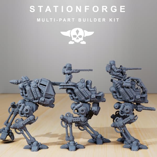 Scavenger Scout Walker – Station Forge – 3D printing