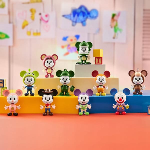 Disney Mickey Remixed: Mickey Mouse Meets Pixar Figurines