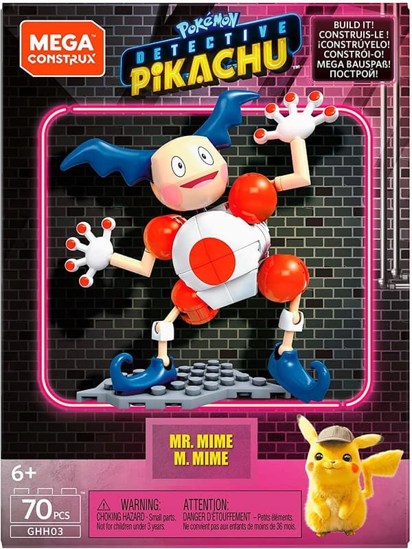 Mega Construx GHH03 Mr Mime, Detective Pikachu