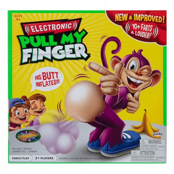 PULL MY FINGER MONKEY GAME