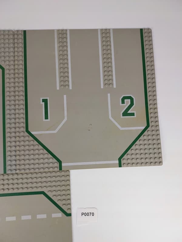 Lego building plates – streets, 32x32, model set, 3 pieces, P070
