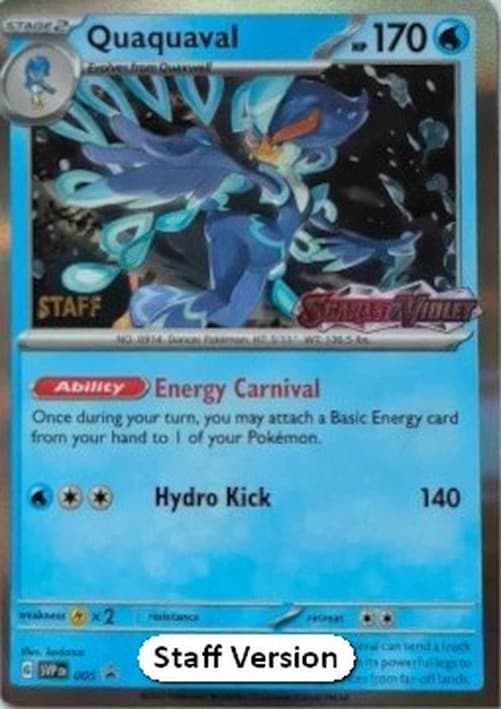 Pokemon TCG Quaquaval