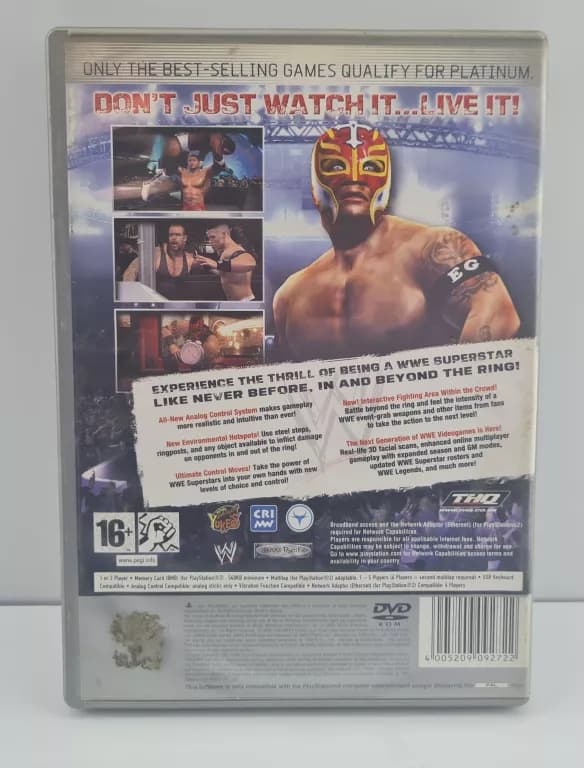 SMACKDOWN VS RAW 2007 PS2 GAME