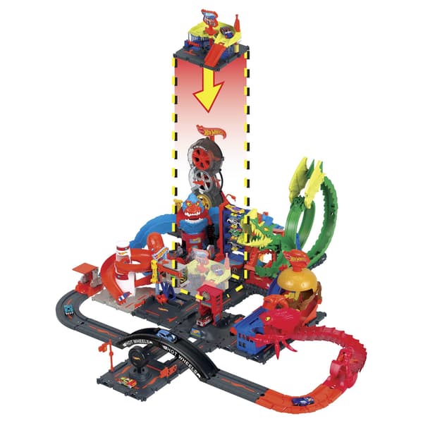 Hot Wheels City Small Set with Car HDR27