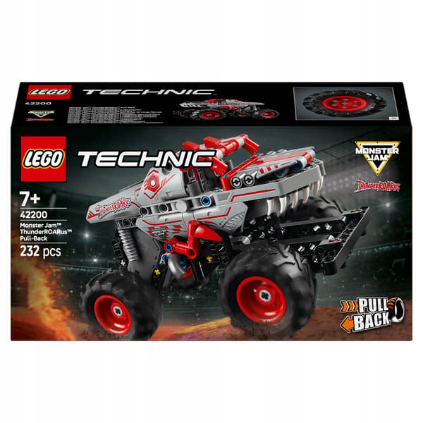 LEGO Technic Monster Jam ThunderROARus with pull-back mechanism 42200