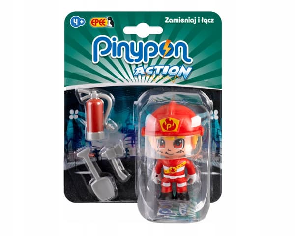 PINYPON FIREMAN FIGURINE