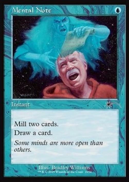 Magic: The Gathering Mental Note