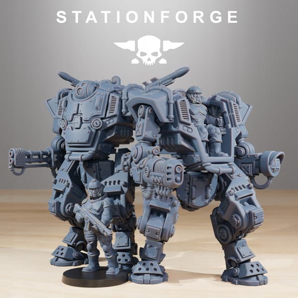 National Guard Warmech – Station Forge – 3D Printing