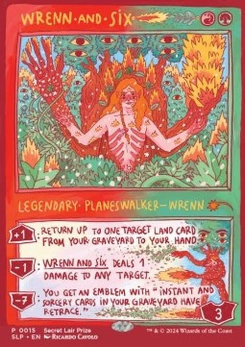 Magic: The Gathering Wrenn and Six