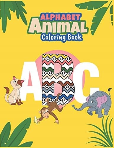 Animal Alphabet – Colouring Book