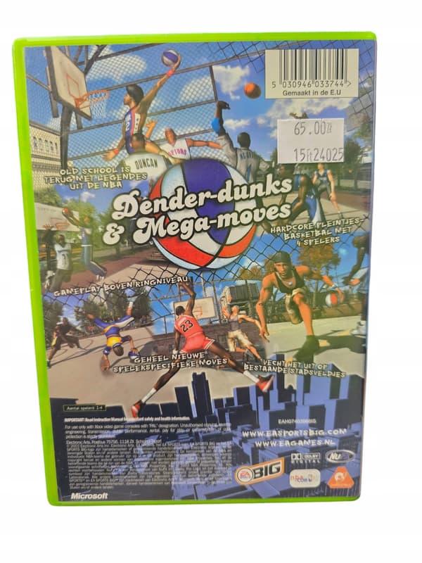 NBA STREET VOL 2 game for Microsoft Xbox 0769