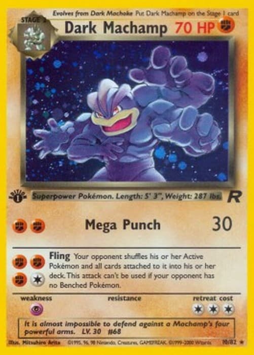 Pokemon Dark Machamp