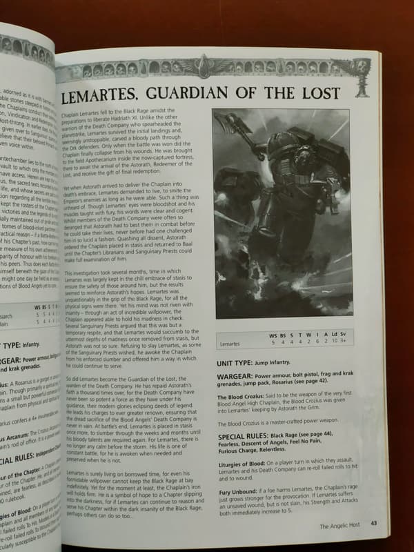 OUTLET Warhammer 40,000 Codex: Blood Angels (5th Edition)