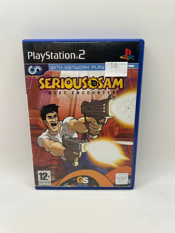 SERIOUS SAM NEXT ENCOUNTER 3XA PS2 PlayStation 2 (PS2) boxed