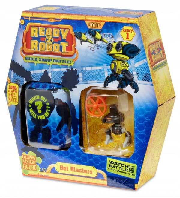ROBOT Ready2Robot Bot Blasters Battle Set Model 553960