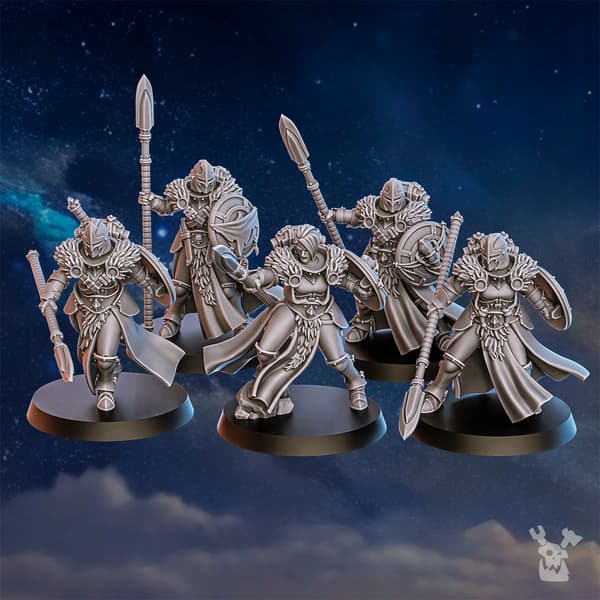Icewall Squad (Spears) x5 DakkaDakkaStore