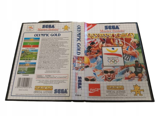 OLYMPIC GOLD MASTER SYSTEM ENG SEGA