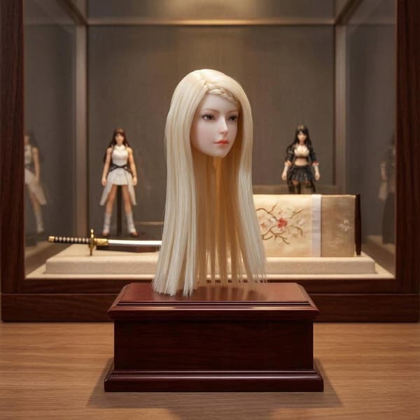 Female action figure – Head style a