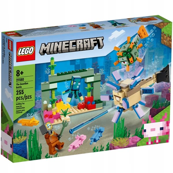 LEGO MINECRAFT SET - 21180 - BATTLE WITH THE GUARDS