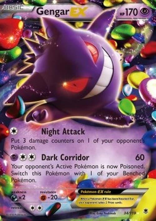 Pokemon Gengar EX