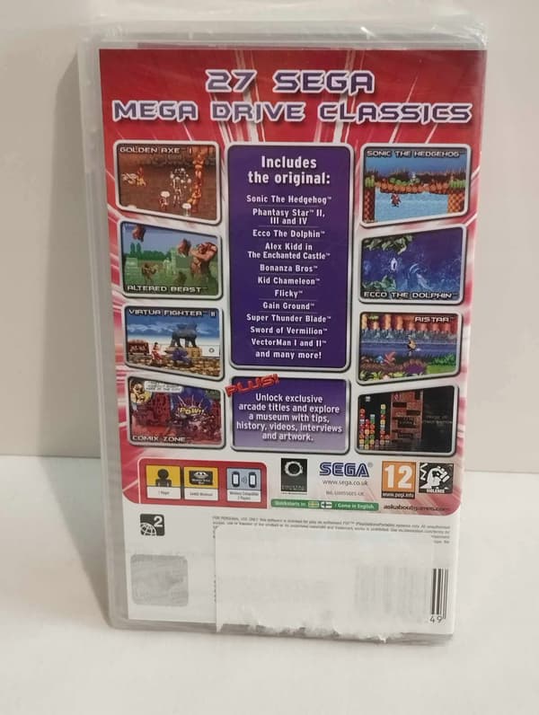 Sega Mega Drive Collection for PSP