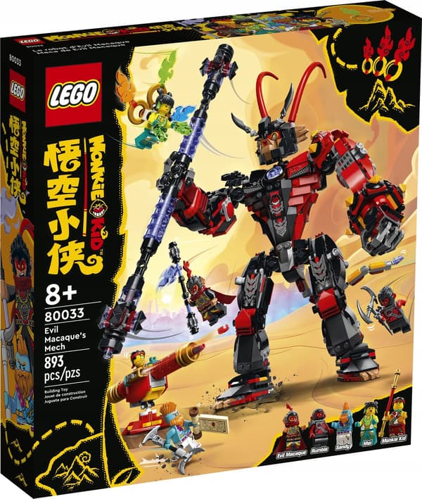 LEGO Monkie Kid 80033 Macaque’s Mech Evil