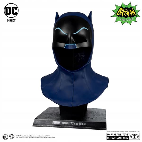 Batman 1966 DC Direct Replica 1:1 Batman Cowl 53 cm