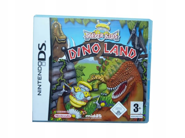 DINO LAND floppy disc – very good+ condition, complete set for NINTENDO DS