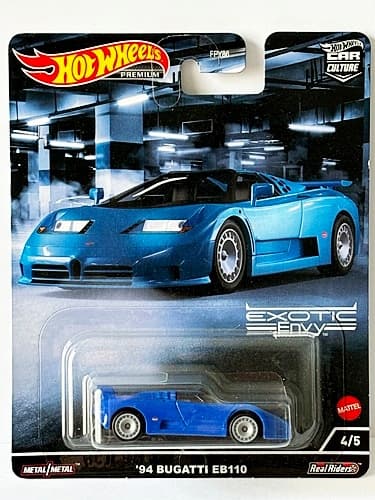HOT WHEELS-94 BUGATTI EB110 SS (B)