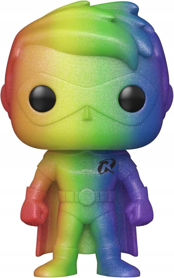 FUNKO POP! HEROES: PRIDE ROBIN DC COMICS #153 COLLECTOR’S FIGURINE – NEW