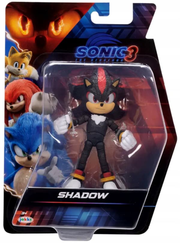 Sonic 3 film 12.7 cm action figures – Shadow