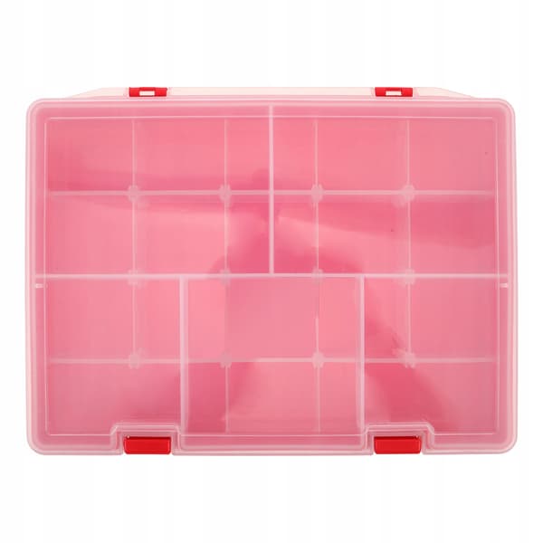 MULTI-COMPARTMENT STORAGE BOX FOR HANDHELD ITEMS AND EQUIPMENT WITH