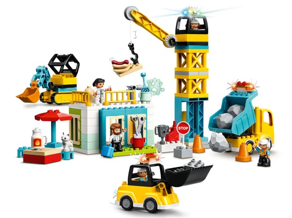 LEGO DUPLO 10933 Tower Crane and Construction