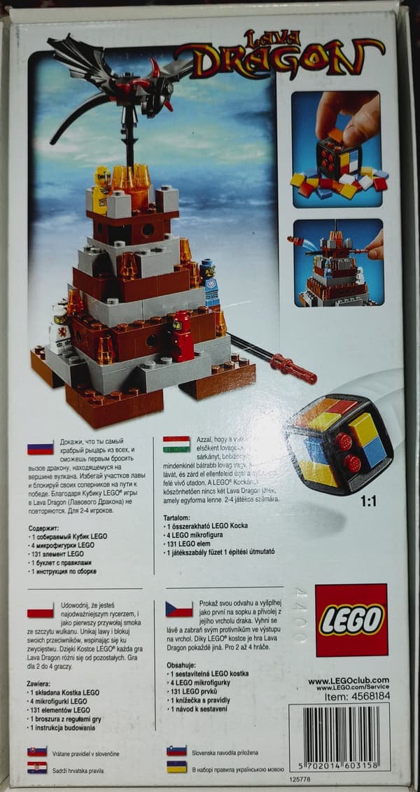 LEGO 3838: LAVA DRAGON