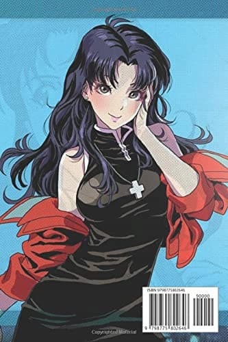 Misato Katsuragi Notebook: Lined Pages Notebook, Small Size, 6x9 inches / 1