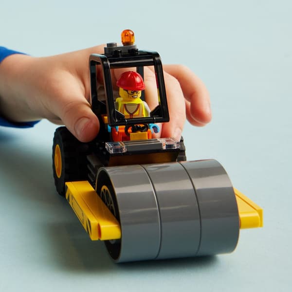 LEGO CITY BUILDING BRICKS: ROAD ROLLER, 78 PIECES, 5+