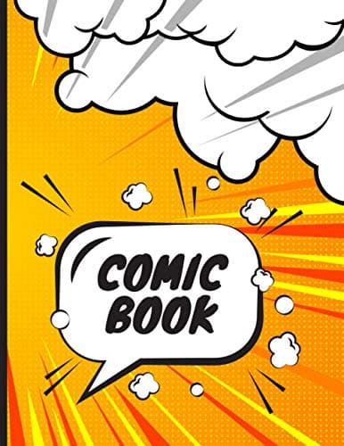 Comic Book: Blank Comic Sketchbook for Creative Horror Stories
