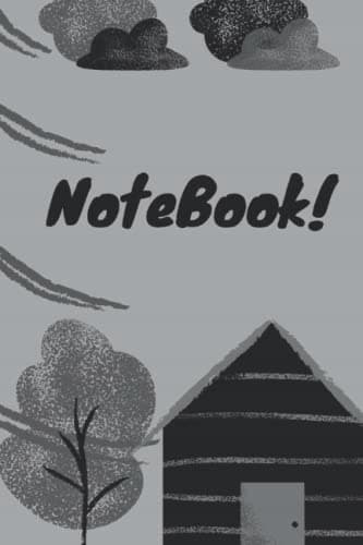 Notebook: Blank Lined Notebook, Black and White