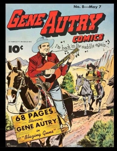 Gene Autry Comics #8: Golden Age Western Frontier Comic – Classic Comic R