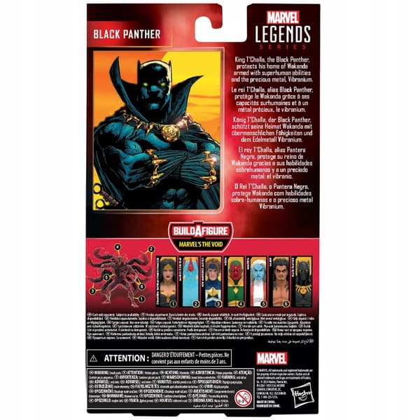 Black Panther action figure (The Void Series) from Marvel Legends