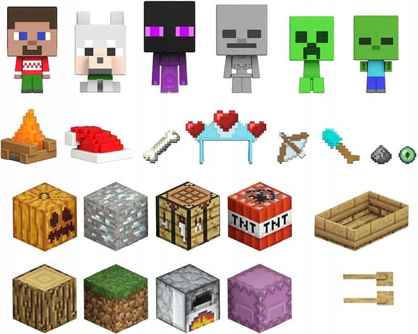 MINECRAFT ADVENT CALENDAR – 24 MATTEL FIGURES