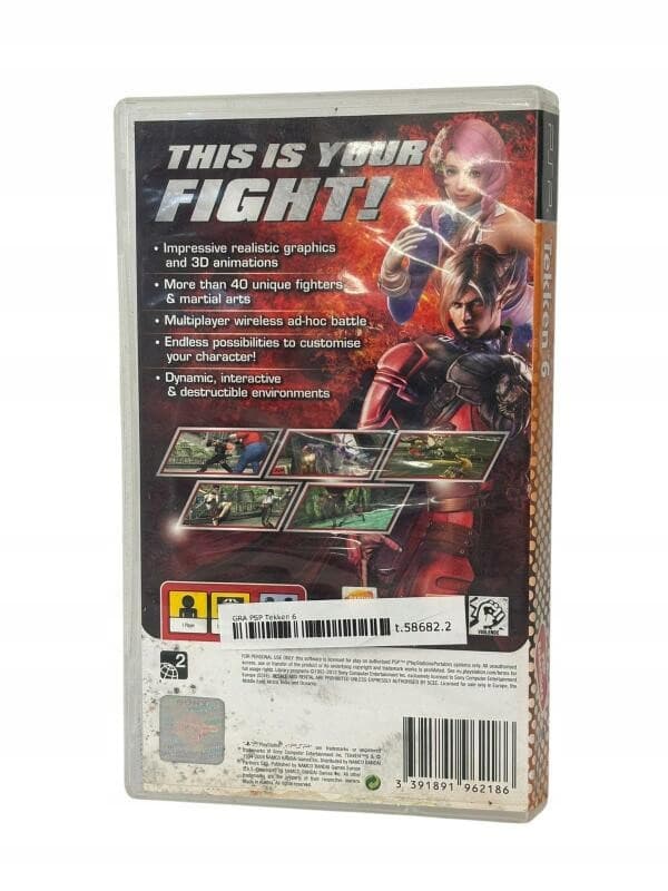 Tekken 6 PSP game