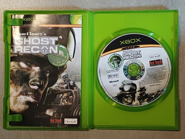 Thief: Deadly Shadows + Ghost Recon + The Great Escape, Xbox – please note the description!!!