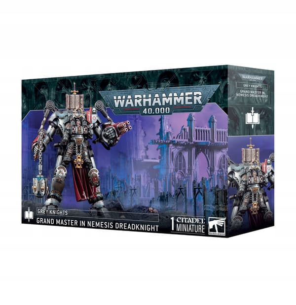 WARHAMMER 40K – GREY KNIGHTS GRAND MASTER AS A NEMESIS DREADKNIGHT