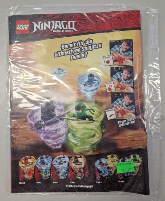 LEGO Ninjago Lloyd 891949, including a magazine