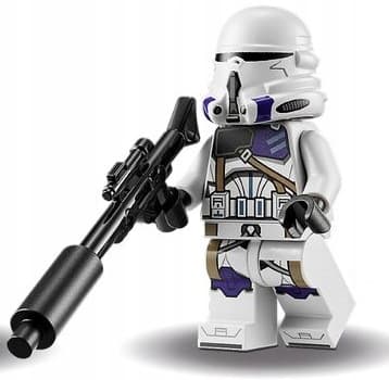 Lego Star Wars Clone Trooper Commander sw1206 + WEAPONS - 75342