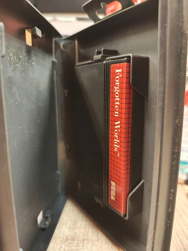 Forgotten Worlds game / Sega Master System / SklepRetroWWA