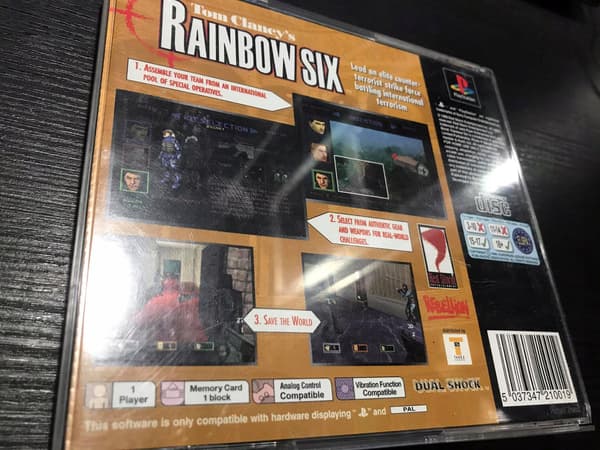 Rainbow Six [ENG] PS1 game, second-hand (boxed) Sony PlayStation (PSX)