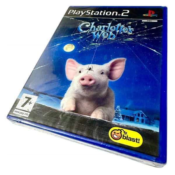 Charlotte's Web | PS2 | PLAYSTATION 2 | 3xA SET | NEW